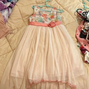 Bonnie Jean hi lo dress